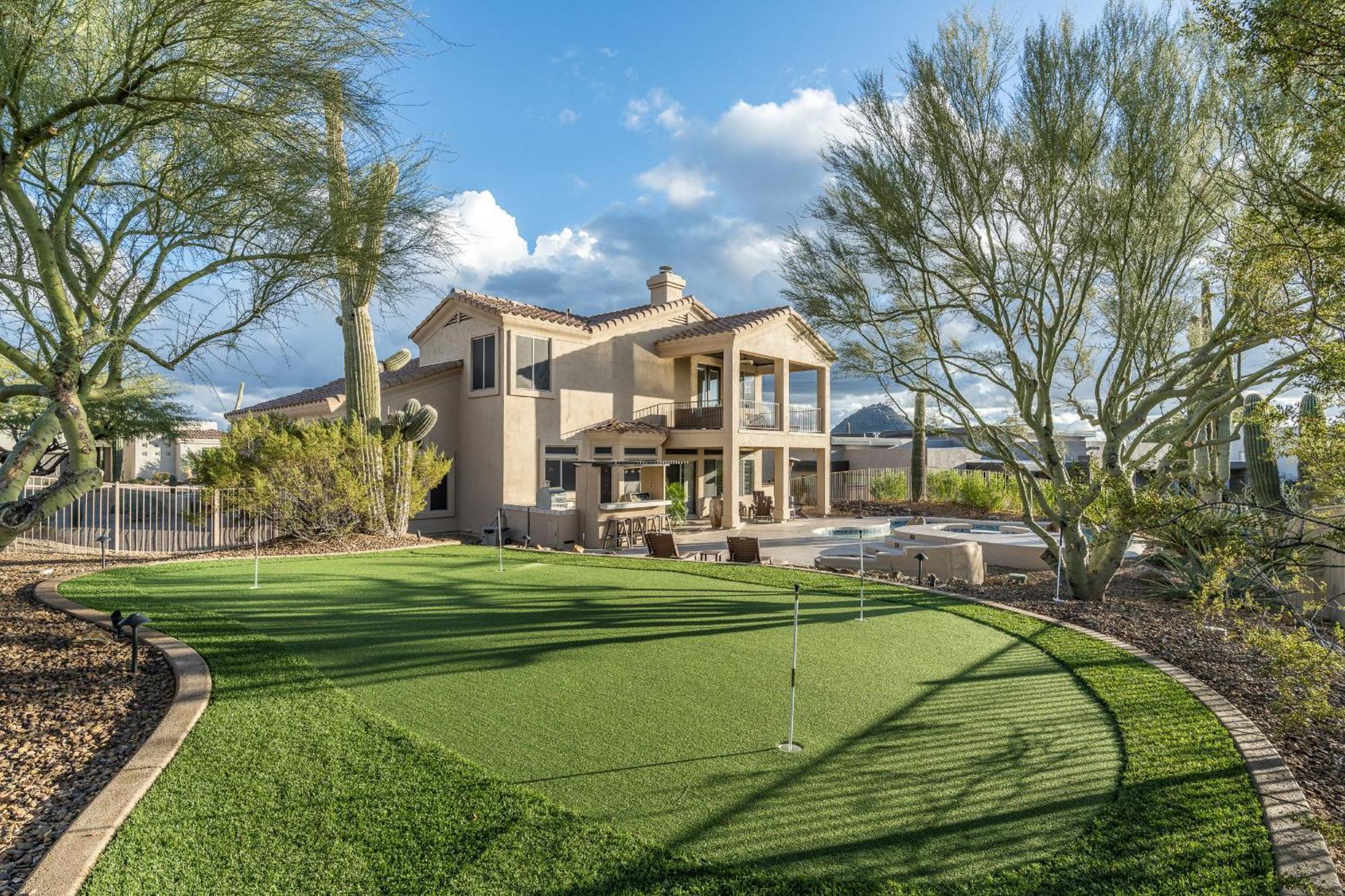 Pinnacle Perfection By Porter Heated Pool W Outdoor Putting * Scottsdale