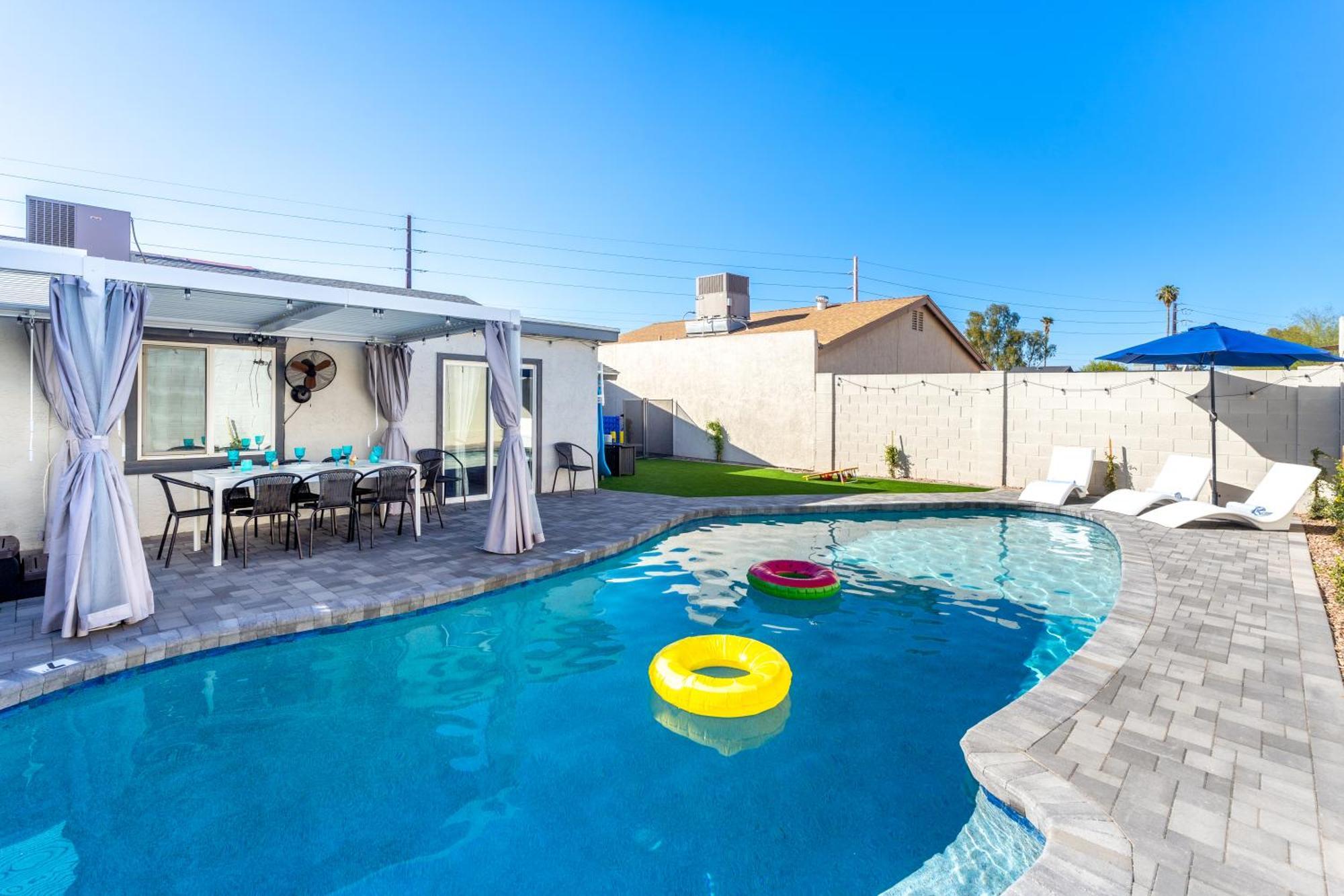 Lux New! Heated Pool Option, 2kings, Spa, Old Town, Westworld, Fashion Square Holiday home *