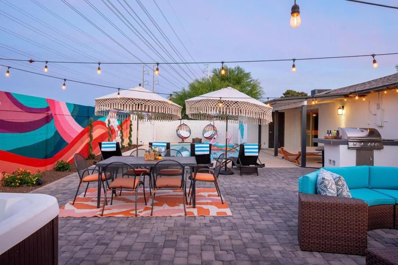 Pink Palms - Bachelorette Dream Pool Bbq Holiday home Scottsdale