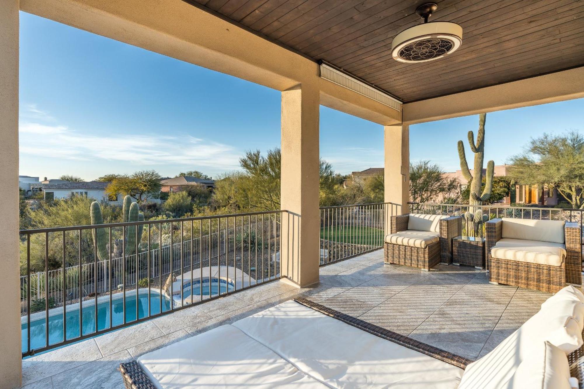 Pinnacle Perfection By Porter Heated Pool W Outdoor Putting Scottsdale